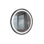 Espejo de pared Home ESPRIT Negro Moderno 80 x 2 x 80 cm