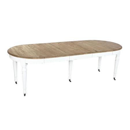 Table de Salle à Manger Home ESPRIT Blanc Sapin 100 x 100 x 78 cm