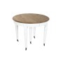 Table de Salle à Manger Home ESPRIT Blanc Sapin 100 x 100 x 78 cm