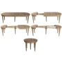 Table de Salle à Manger Home ESPRIT Naturel Sapin 100 x 100 x 78 cm