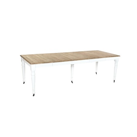 Table de Salle à Manger Home ESPRIT Blanc Sapin 100 x 100 x 78 cm