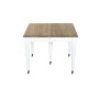 Mesa de Comedor Home ESPRIT Blanco Abeto 100 x 100 x 78 cm