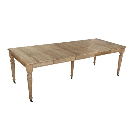 Table de Salle à Manger Home ESPRIT Naturel Sapin 100 x 100 x 78 cm