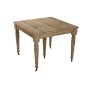 Table de Salle à Manger Home ESPRIT Naturel Sapin 100 x 100 x 78 cm