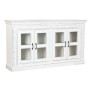 Aparador Home ESPRIT Blanco Cristal Madera de mango 180 x 40 x 100 cm