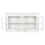 Aparador Home ESPRIT Blanco Cristal Madera de mango 180 x 40 x 100 cm