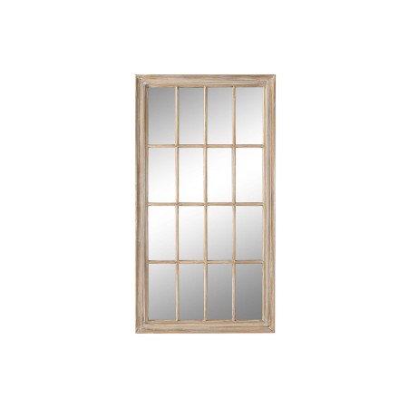 Miroir mural Home ESPRIT Naturel Fenêtre Décapé 68 x 4 x 128 cm