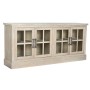 Buffet Home ESPRIT Naturel Bois Verre 180 x 40 x 82 cm