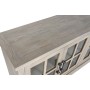 Buffet Home ESPRIT Naturel Bois Verre 180 x 40 x 82 cm