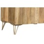 Buffet Home ESPRIT Doré Naturel Métal Bois de manguier 160 x 45 x 75 cm