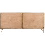 Buffet Home ESPRIT Doré Naturel Métal Bois de manguier 160 x 45 x 75 cm