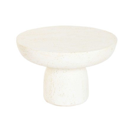 Mesa auxiliar Home ESPRIT Blanco 64,5 x 64,5 x 41 cm