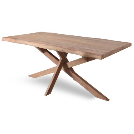 Mesa de Comedor Home ESPRIT Madera de acacia 200 x 90 x 76 cm