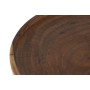 Mesa auxiliar Home ESPRIT Negro Natural 35 x 35 x 46 cm