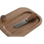 Tabla de cortar Home ESPRIT Acero Inoxidable Acacia