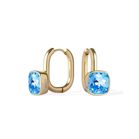 Pendientes Mujer LIU JO LJ2890 Dorado Azul