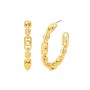 Boucles d´oreilles Femme Michael Kors ASTOR LINK Acier inoxydable Doré