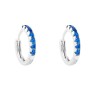 Boucles d´oreilles Femme Stroili 1682431 Argenté Bleu
