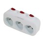 Ladrón de enchufe Esperanza ELK307W 3 Enchufes