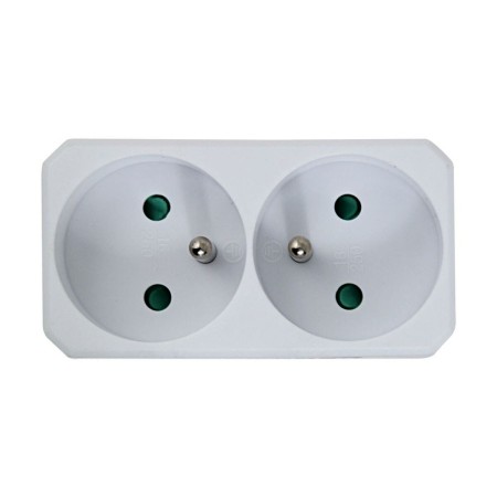 Ladrón de enchufe Esperanza ELK305W 2 Enchufes
