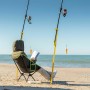 Silla de Camping Plegable InnovaGoods Negro (Reacondicionado B)