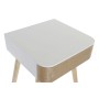 Table de Nuit DKD Home Decor Blanche Naturel Bois (35 x 34,5 x 52 cm)