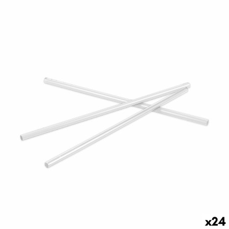 Paille réutilisable Algon Plastique 19,5 cm 6 mm 30 Pièces 24 Unités