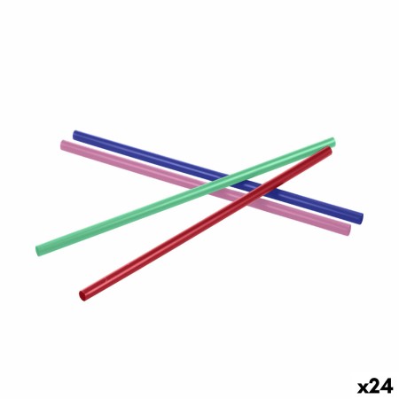 Pajita Reutilizable Algon Plástico 19,5 cm 8 mm 25 Piezas 24 Unidades