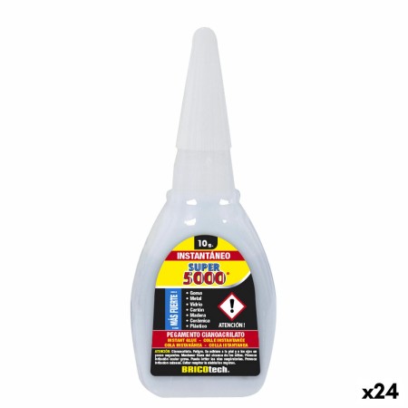Adhesivo Instantáneo Bricotech Super 5000 10 g (24 Unidades)
