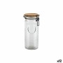 Tarro de Cristal La Mediterránea ACACIA 1,3 L (12 Unidades)