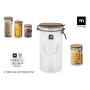 Tarro de Cristal La Mediterránea ACACIA 1 L (12 Unidades)
