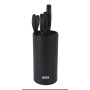 Juego de Cuchillos de Cocina y Soporte Quttin Nero 5 Piezas (2 Unidades)