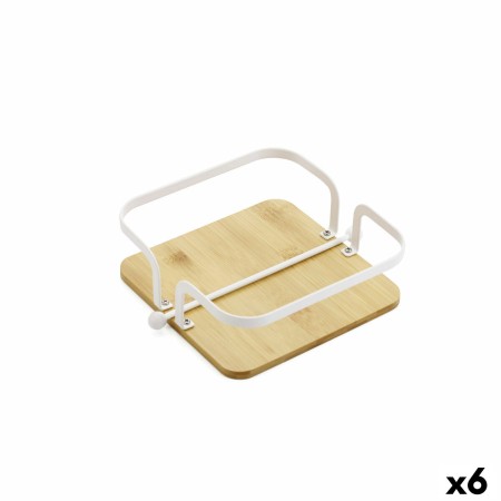 Porte-serviettes Quttin Métal 22 x 22 x 6 cm (6 Unités)