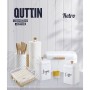 Porte-serviettes Quttin Métal 22 x 22 x 6 cm (6 Unités)
