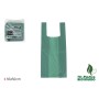 Sac réutilisable Inde Vert 35 x 50 cm (10 Unités)