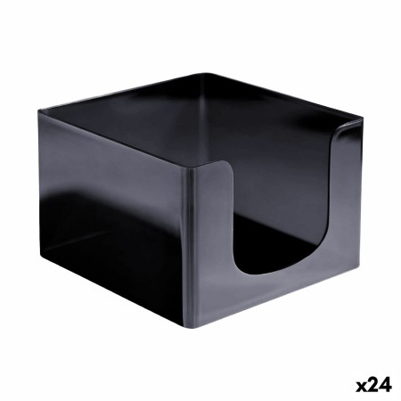 Porte-serviettes My Bar COCKTAIL Noir Plastique 12,8 x 12,8 x 8,8 cm (24 Unités)