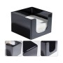 Porte-serviettes My Bar COCKTAIL Noir Plastique 12,8 x 12,8 x 8,8 cm (24 Unités)