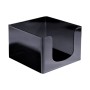 Porte-serviettes My Bar COCKTAIL Noir Plastique 12,8 x 12,8 x 8,8 cm (24 Unités)