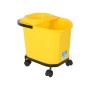 Cubo de Fregar Kety Amarillo 16 L 40,5 x 30 x 35 cm (6 Unidades)