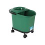 Cubo de Fregar Kety Verde 16 L 40,5 x 30 x 35 cm (6 Unidades)