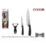 Set de Cuchillos Peladores Cuyfor 2 Piezas (12 Unidades)
