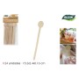 Set de Cucharas Algon Madera 15,2 cm 24 Piezas (18 Unidades)