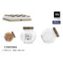 Pot en verre La Mediterránea WOOD 180 ml (60 Unités)