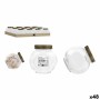Pot en verre La Mediterránea WOOD 280 ml (48 Unités)