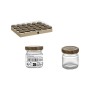 Pot en verre La Mediterránea WOOD 50 ml (48 Unités)
