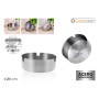 Cenicero Confortime Acero 8 cm (36 Unidades)