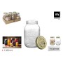 Tarro de Cristal La Mediterránea QUATRE 1,5 L (12 Unidades)