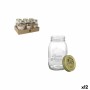 Tarro de Cristal La Mediterránea QUATRE 0,75 L (12 Unidades)