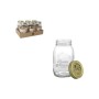 Tarro de Cristal La Mediterránea QUATRE 0,75 L (12 Unidades)