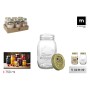 Pot en verre La Mediterránea QUATRE 0,75 L (12 Unités)
